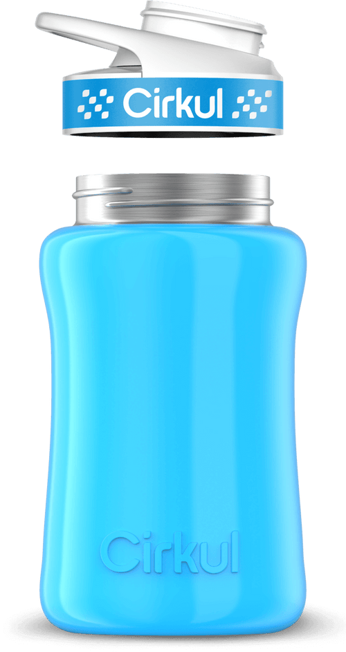 Add-on: 12oz. Stainless Steel Bottle & Comfort Grip Lid