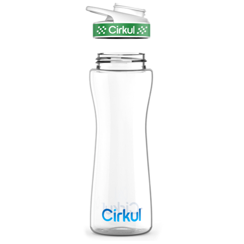 22oz. Plastic Bottle & Comfort Grip Lid