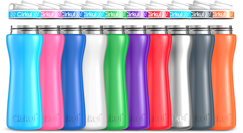 Add-on: 22oz. Stainless Steel Bottle & Comfort Grip Lid
