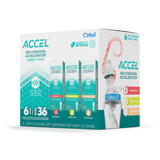 Base: Accel Flavor Cartridge Variety Pack, 6-Pack