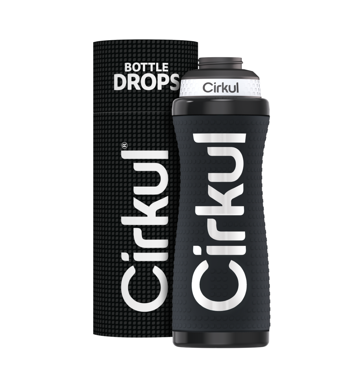 CX: DO NOT USE Limited Edition: 22oz. Black Grip Stainless Steel Bottle & Sport Lid