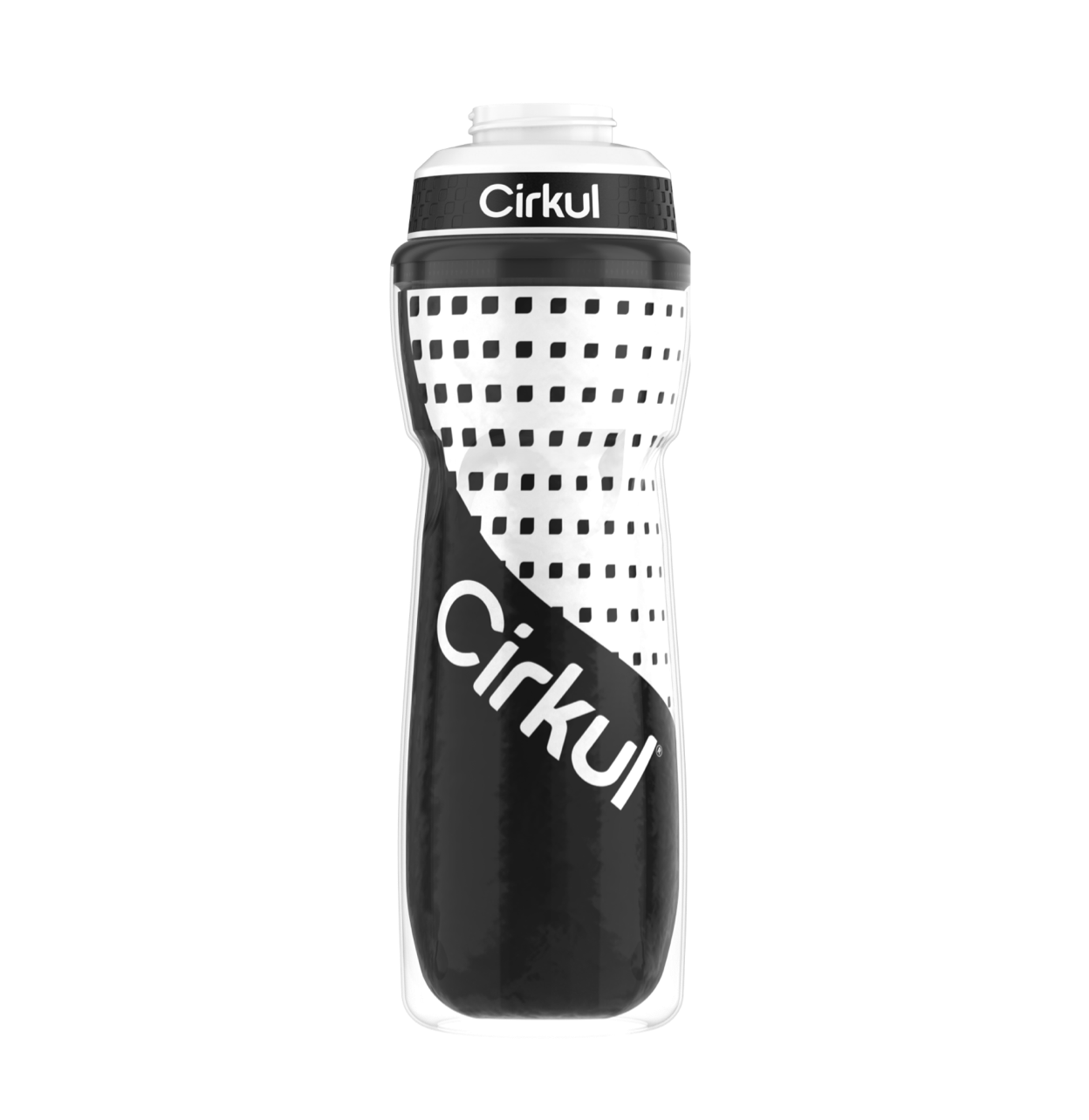 CX: DO NOT USE Limited Edition: 22oz. Black Insulated Squeeze Plastic Bottle & Sport Lid
